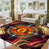 Manchester United Design Kristall Samt Teppich Weiche Dekorative Matte für Schlafzimmer Eingang