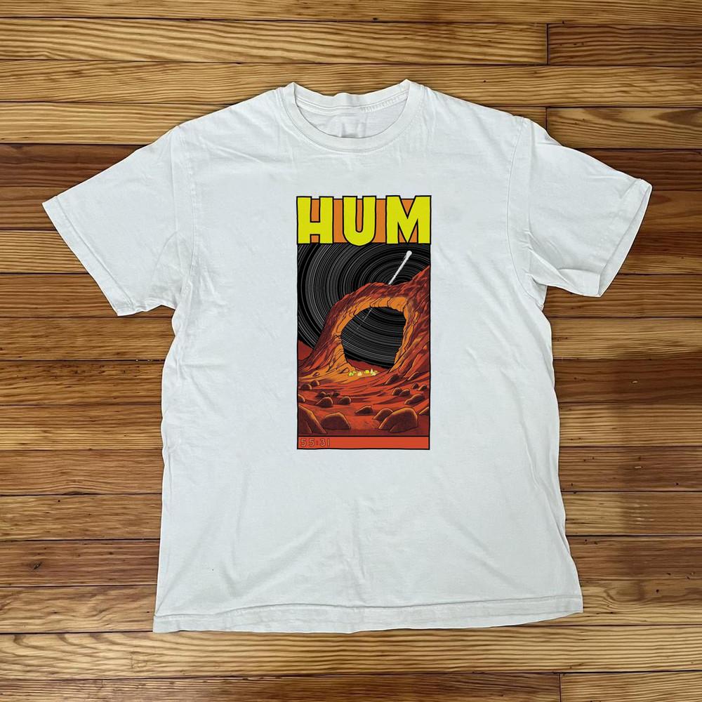 

Hum Band White Cotton All size S5XL Gift For Fans Tshirt IA187 Unisex T-Shirt S