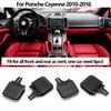 Car Front Rear Air Vent Central AC Vent Grille Slider Outlet Tab Clip Repair Kit For Porsche Cayenne 2010-2016