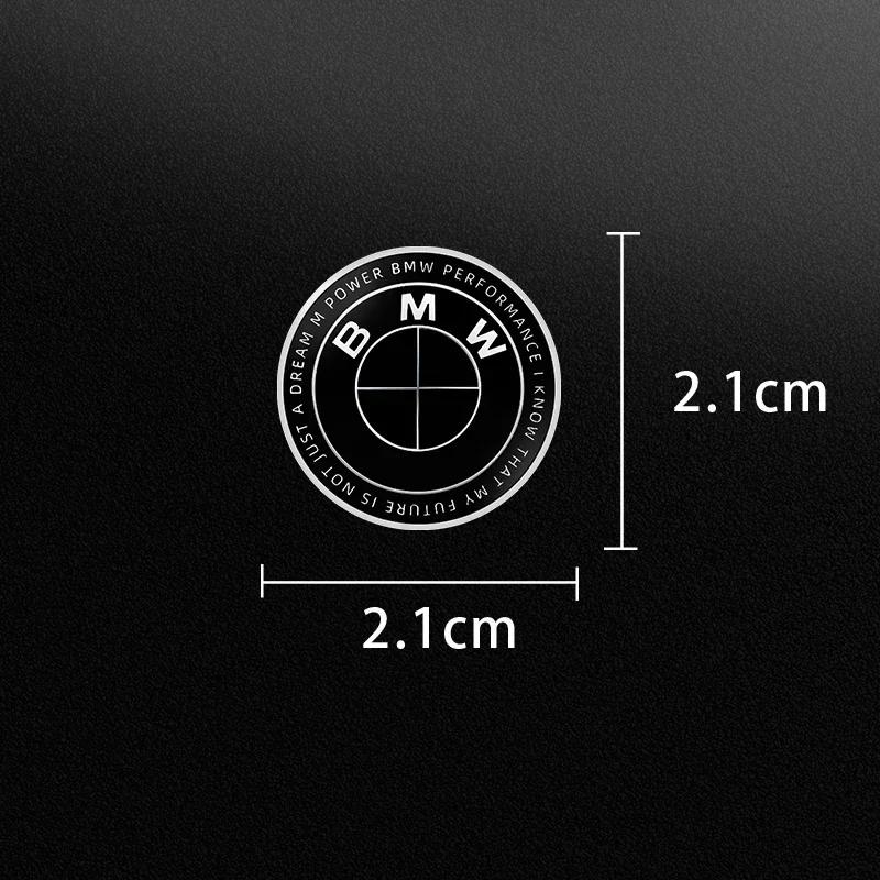 

Car Random post Sticker Steering Wheel Decal Interior Decoration 50th Anniversary Edition for BMW E46 E39 E38 E90 E60 E90 E64 2PCS
