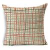Mandala Graffiti Cushion Cover 45X45Cm Linen Decorative Pillow Cover Sofa Bed Pillow Case