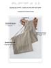 Korean Retro Style Women's Striped Wide-Leg Lace-Up Pants - 2026 Summer Collection