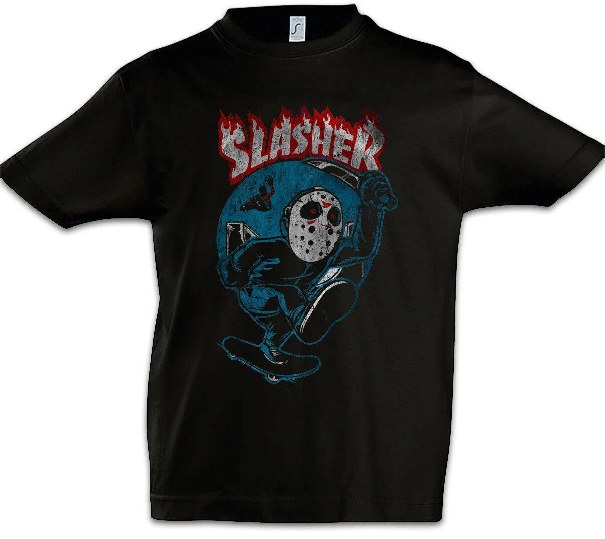 Skate Slasher Kids Boys kids boys T-Shirt Friday the Friday Fun 13th Jason the 13th 100