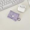 Strapazierfähige Polyester Bluetooth Kopfhörer Aufbewahrungstasche Kompakter Reise-Organizer für Airpods 4 und kabellose Headsets