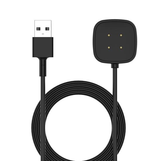 Nabíjecí kabel Vícenásobná ochrana Magnetická nabíjecí základna odolná proti roztržení pro Fitbit Sense 2/pro Fitbit Sense/pro Fitbit Versa 4/pro Versa 3