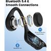 Swimming Headphones - IPX8 Waterproof, Bone Conduction, Wireless Bluetooth 5.3, MP3 Dual Mode, Stores 2500+ Songs, Underwater High Sound Quality