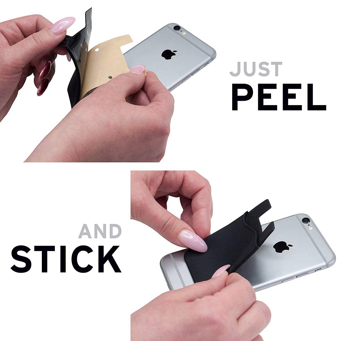 Stealodeal Multipurpose Adhesive Phone Jacket Card & Earphone Mobile Holder Jacket Pouch (White) 0 белый