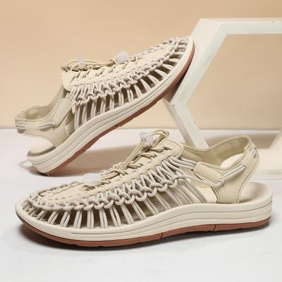 Popular Summer Woven Men's and Women's Sandals Men's and Women's Beach Shoes Creek Shoes Large Size Outdoor Casual Shoes