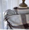 Popularity Style Tartan Plaid Scarf   Fringe Shawl - Weekend Casual Windproof Warm Scarf for Autumn Winter