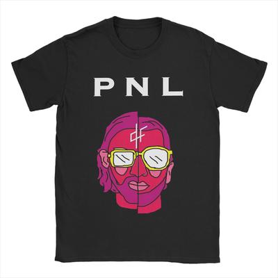 Printed PNL French Band T Shirt for Men Women Le Monde Chico Album Pure Cotton Tee Shirt Short Sleeve Tops