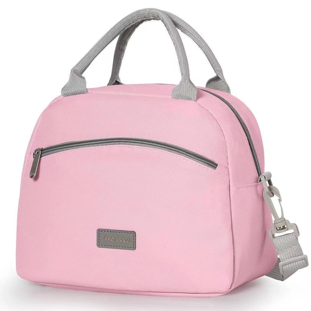 -border Crossbody Lunch Bag Large Capacity Lunch Bag Multifunctional Handheld Lunch Bag Insulated Bag Bento Bag