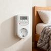 Digital Timer Automatic Power Outlet With LCD Panel Programmable Feature Schedule Safe For Home And Office Use