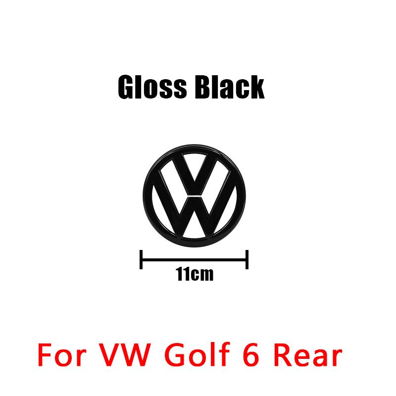 

Для автомобиля VOLKSWAGEN VW 135мм 110мм Значок на переднюю решетку Значок на крышку багажника Для Volkswagen Golf MK6 2009 2010 2011 2012 Замена For VW Golf 6