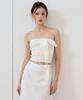 BIBYSEOB Knit Bustier White [T52]