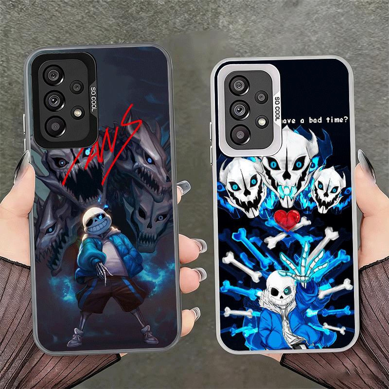 U-Undertale S-Sans Shockproof Phone Case for Samsung A17 A16 A15 A14 A37 A57 A36 A56 A26 A35 A55 A25 A34 A54 A24 A13 A23 A33 A53