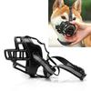 Dog Muzzle Reflective Adjustable Prevent Biting Hollow Dog Mouth Guard for Walking Grooming Home