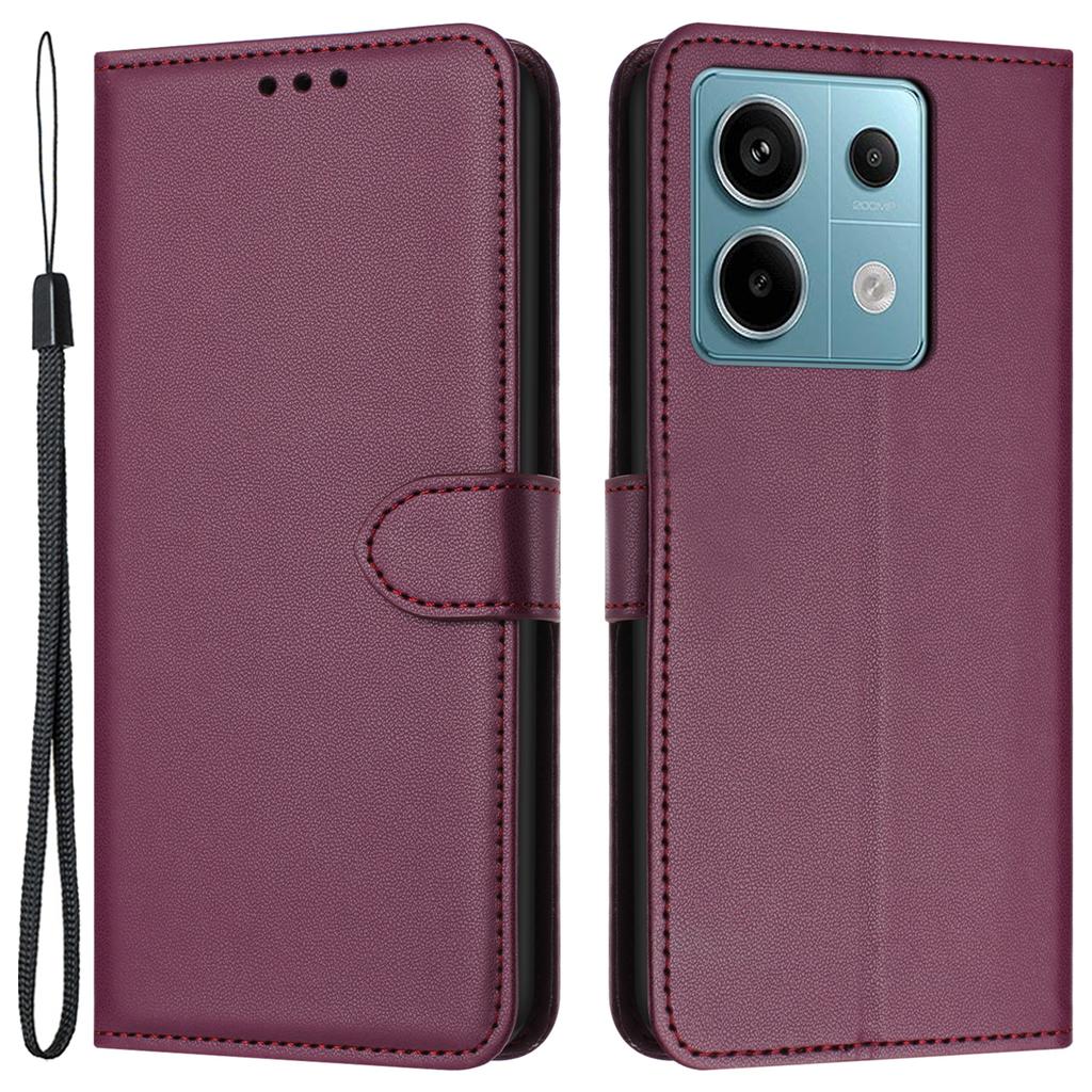 For Xiaomi Redmi Note 13 Pro 5G/Poco X6 5G Wallet Case Leather Stand Phone Cover
