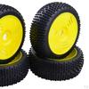 17 Wheel Rim & Rubber Tires 1/8 RC Car Buggy Tyre - 4 Pieces