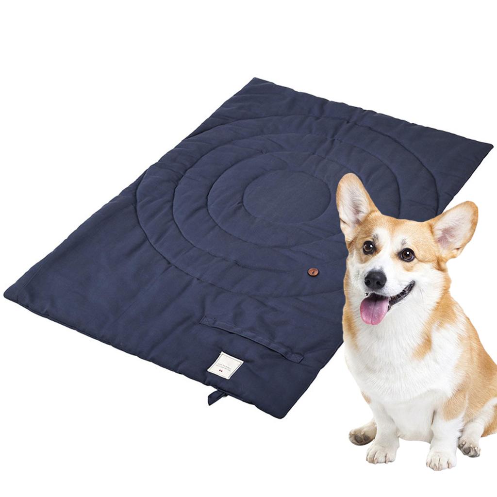 Cat Outdoor Cushion Pet Bed Camping Puppy Collapsible Pads for Outdoor Collapsible Mat with Handle for Camping