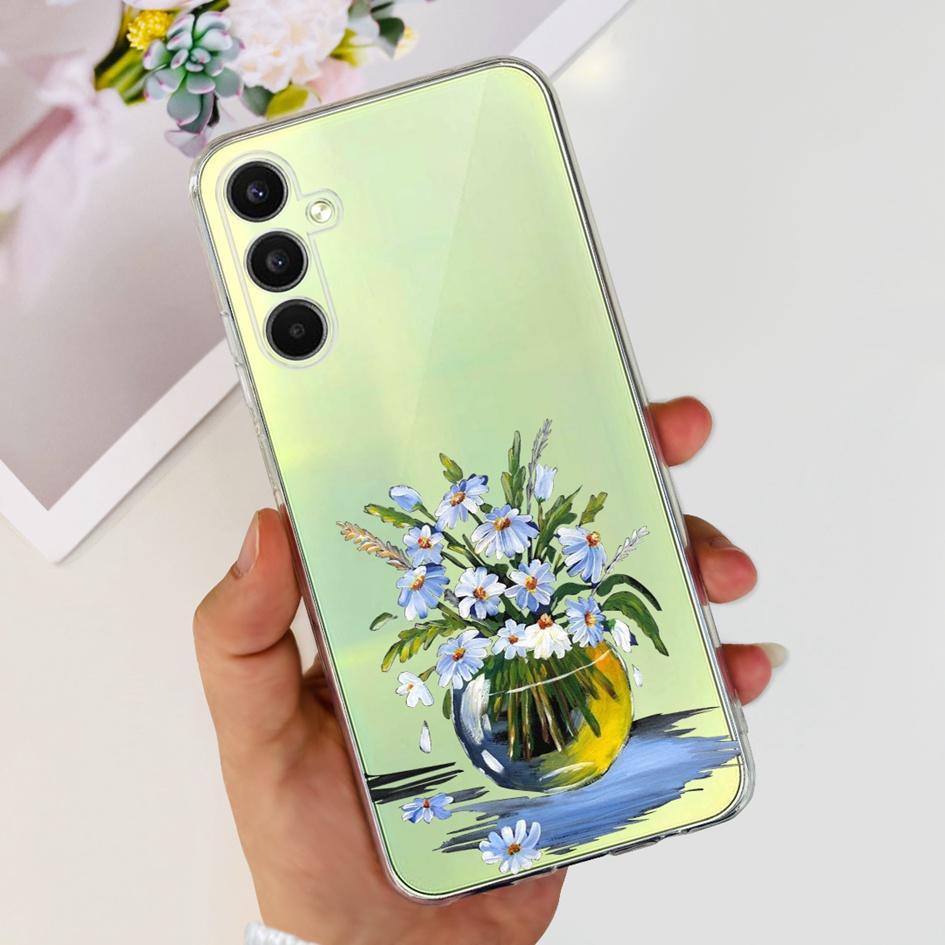 For Samsung Galaxy A24 4G Case SM-A245F A 24 Back Cover Popular Marble Butterfly Soft Silicon Phone Case For Samsung A24 4G Capa