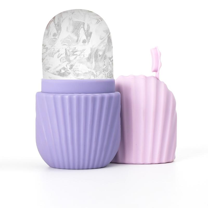 Ice Face Roller Facial Lifting Contouring Tools Silicone Ice Cube Trays Ice Globe Balls Eye Face Massager Beauty Skin Care Tools