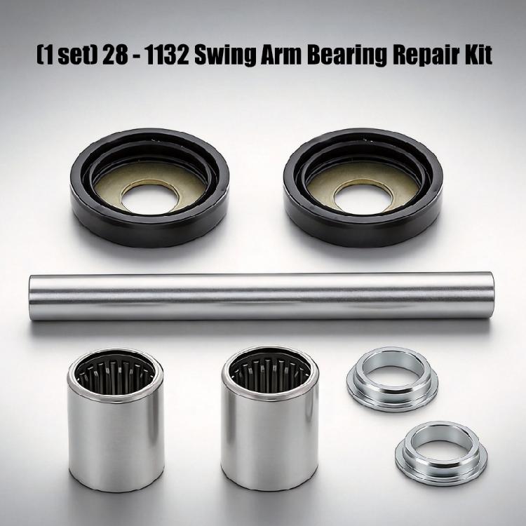 Linkage Repair Set 28-1132 for ATC200X 1983-1985, Bearing and Seal Pair Kit with Shaft and Spacers for Rear Service Maintenance Work