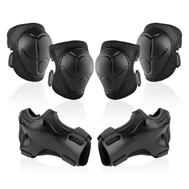 Sports Knee Protective Gear Set Roller Skates Skating Pad Elbow & Knee Pads for Kids Boys Girls