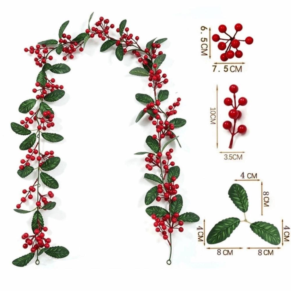 Artificial Foliage Spring Floral Garland DIY Plastic Garland Hanging Plants 180cm Flexible Artificial Flower Vines