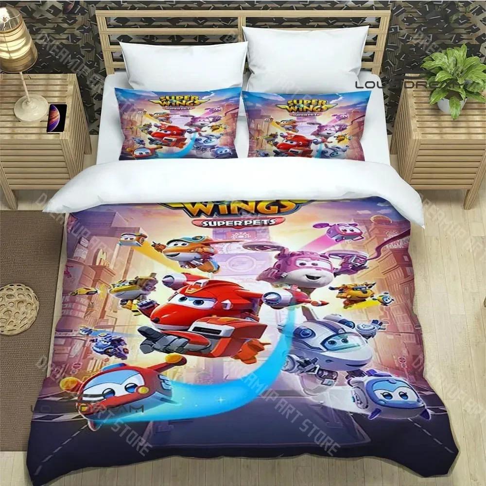3D Print Super wings Bedding Sets exquisite supplies set duvet cover bed comforter set bedding set luxury birthday gift