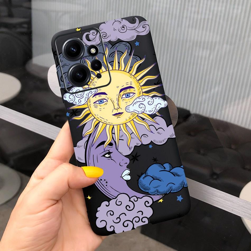 Case For Xiaomi Redmi Note 12 4G Note12 Pro Global Cute Sunflower Candy Color Soft Silicone Cover For Redmi Note 12 Pro 12Pro 5G