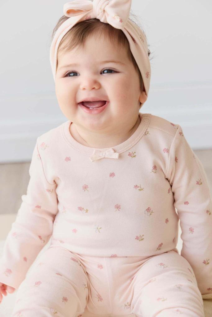 OC Long Sleeve Bodysuit Meredith Morganite JBCO245178 Baby PNK 80 [Jamie Kay]