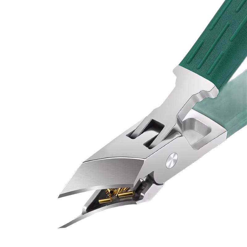 Neukundenrabatt: Premium Deutscher Zehennagelknipser mit schräger Spitze für eingewachsene Nägel - Edelstahl