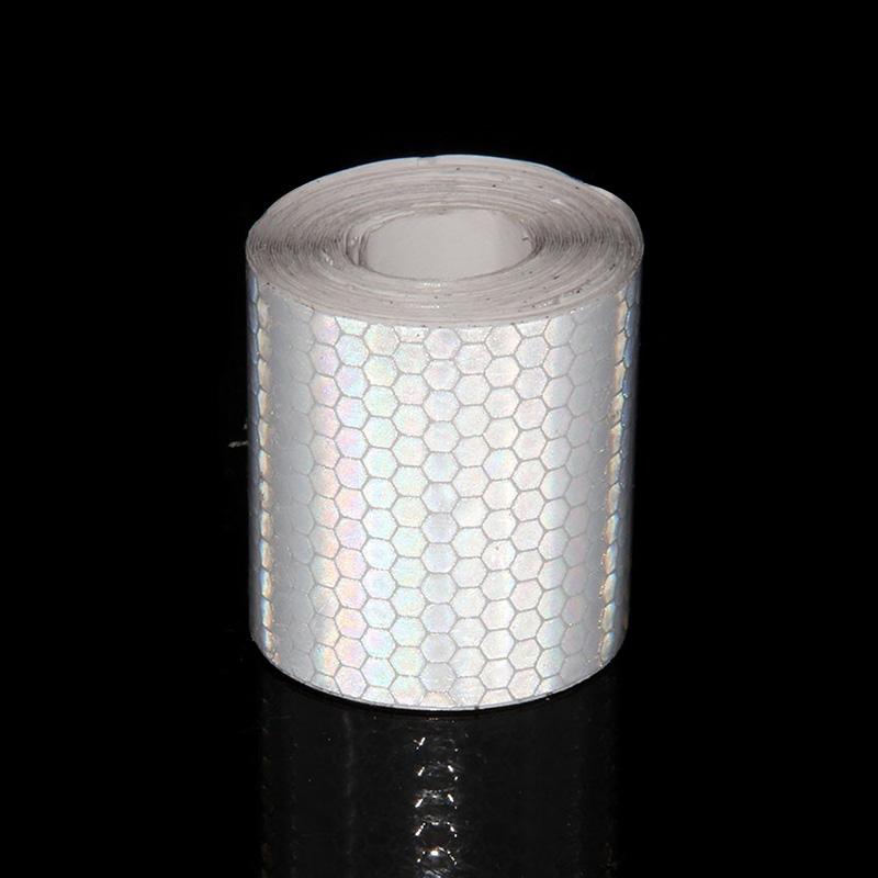 1/3M Reflective Car Stickers Waterproof Self-Adhesive Safety Warning Tape Strong Adhesive Reflectors Conspicuity Strip for Truck