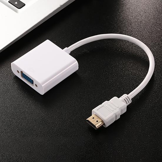 DOONJIEY HDMI-compatible Male to VGA Female 1080P Video Converter Adapter for PC DVD HDTV