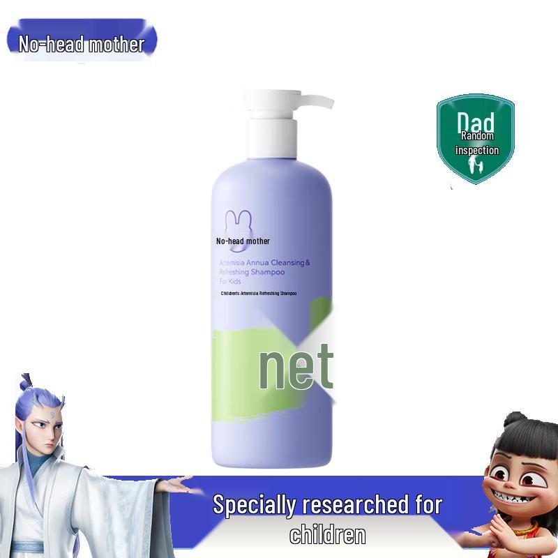 Голова Кролика Мама Дети Полынь Очищающий Шампунь 335мл