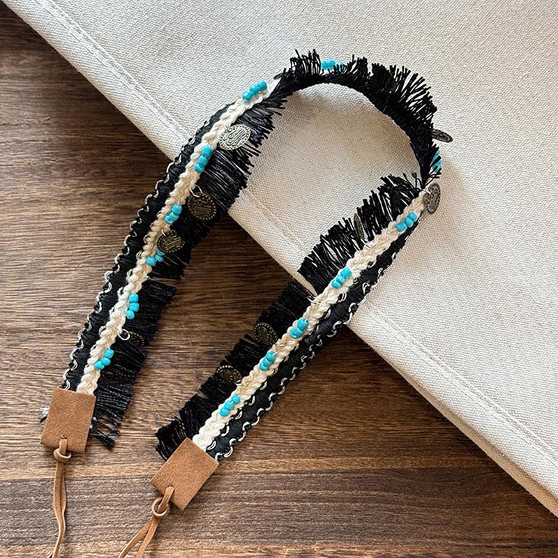 Bohemian Retro Ethnic Style Waist Rope For Women Girls Simple Dress Belt Hand Woven Waist Chain Clothing Accessories Gifts