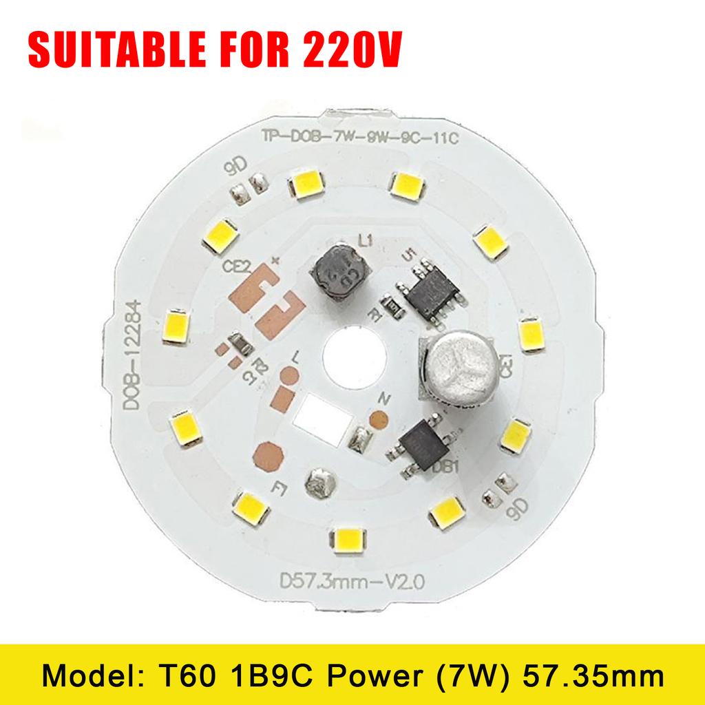 1 Piece Led Panel Light Ac220V Driver-Free 15W 18W 24W 40W 50W 60W For Ceiling Light Source Square Round Pcb Board Panel Light