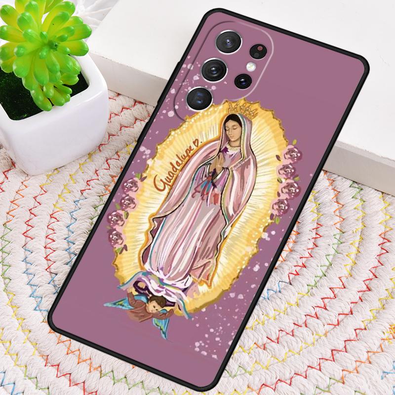 Guadalupe San Judas Silicone Phone Case For Samsung Galaxy note 10 pro S26 S25 S24 S23 S22 S21 Plus S25Ultra Capa Cover