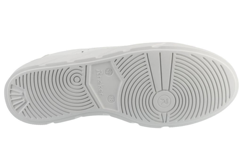 RIEKER Turnschuhe, weiße Turnschuhe für Damen