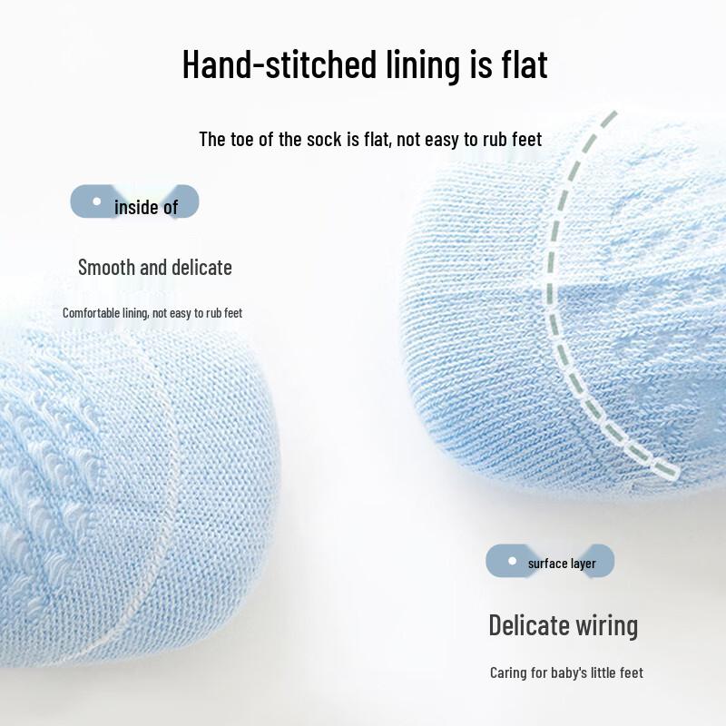 9i9 Baby Anti-Slip Mesh Floor Socks