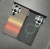 Suitable for Samsung S24U Kevlar Mobile Phone Case Aramid Samsung S24ultra Mobile Phone Case Magnetic Suction