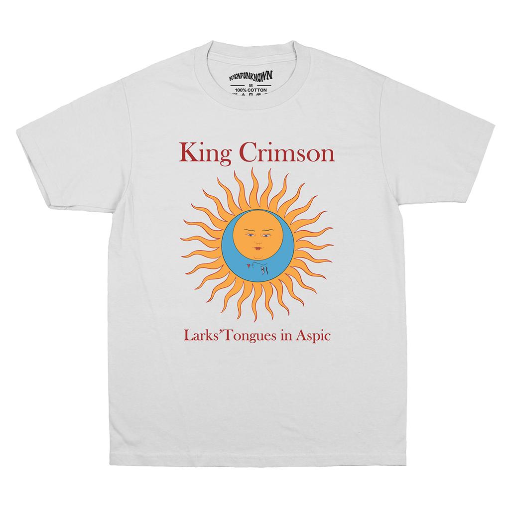 King Crimson T Shirt Prog Rock ExperiUnisextal Rush Genesis Yes Summer Cotton Unisexs Tops Clothing Short Sleeve Printed Tee Shirt