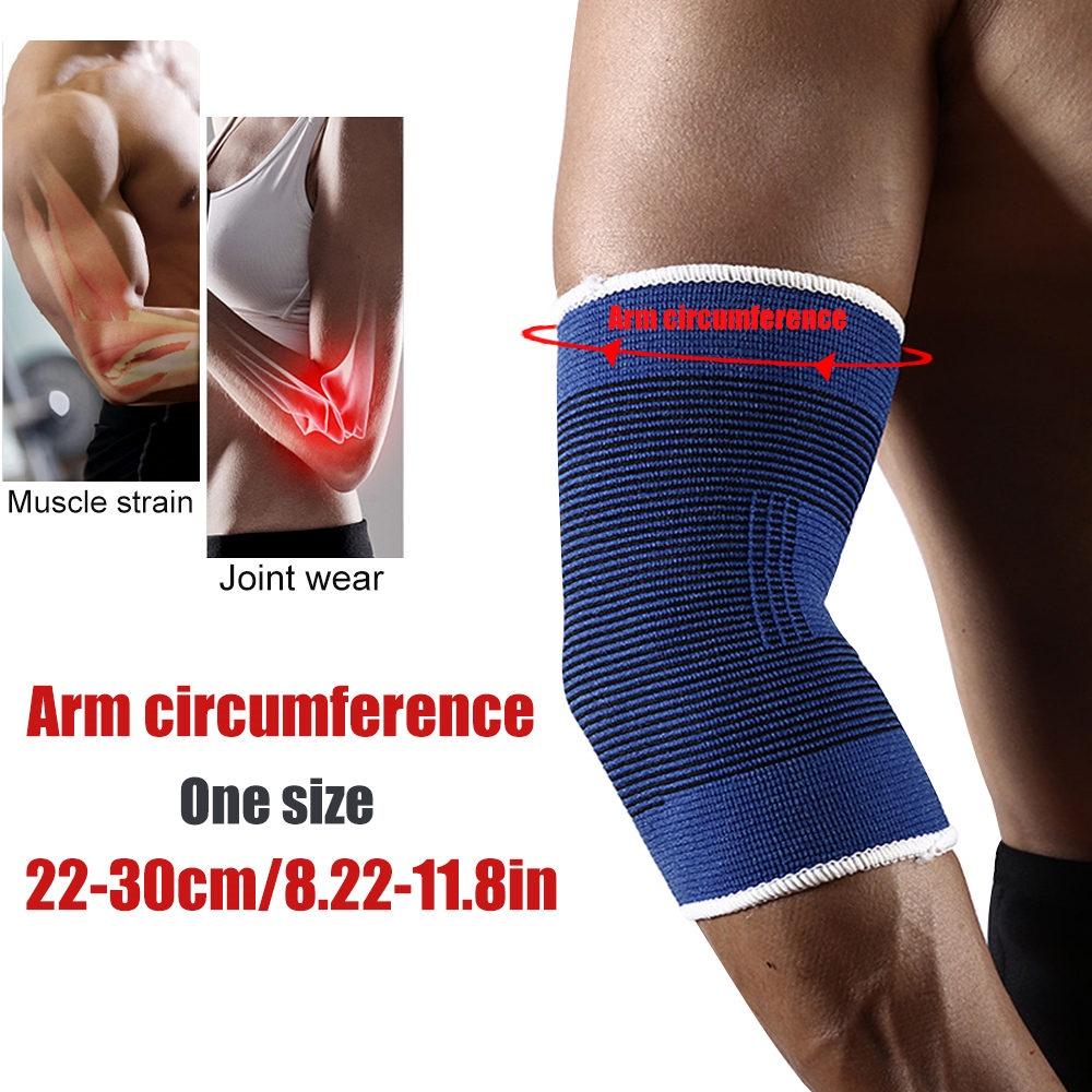 Tutore A Compressione Per Gomito (1 Paio) – Fascia Elastica Per Tendinite, Gomito Del Tennista E Del Golfista, Supporto Regolabile Per Uomo E Donna (Nylon Morbido)