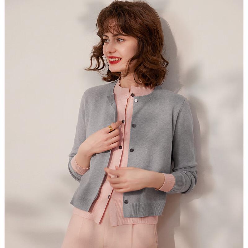 

Женский трикотажный кардиган Bailuyu с цветными блоками, имитирующий двойку XL