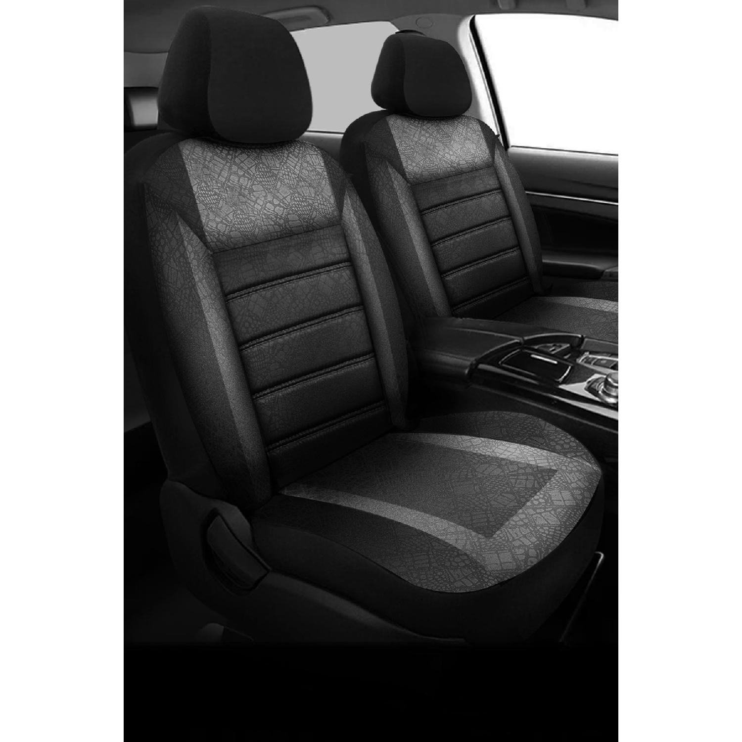 

Gofi Smoked Tofa ahin Compatible Car Seat Cover сірий колір