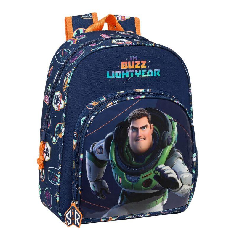 Buzz Lightyear-Buzz Lightyear School Backpack Navy Blue (28x34x10cm)
