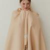 TATIANA Maxi Lambskin Wool Scarf MF8011 Milk BUTTER