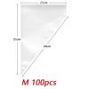 Disposable Pastry Baking Piping Bag Tools for Cake, Cupcake Confectionery Decorating (100PCS, S/M/L)