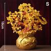 18cm Hoch Mini Kristall Geldbaum Bonsai Stil Reichtum Glück Baum Heimdeko