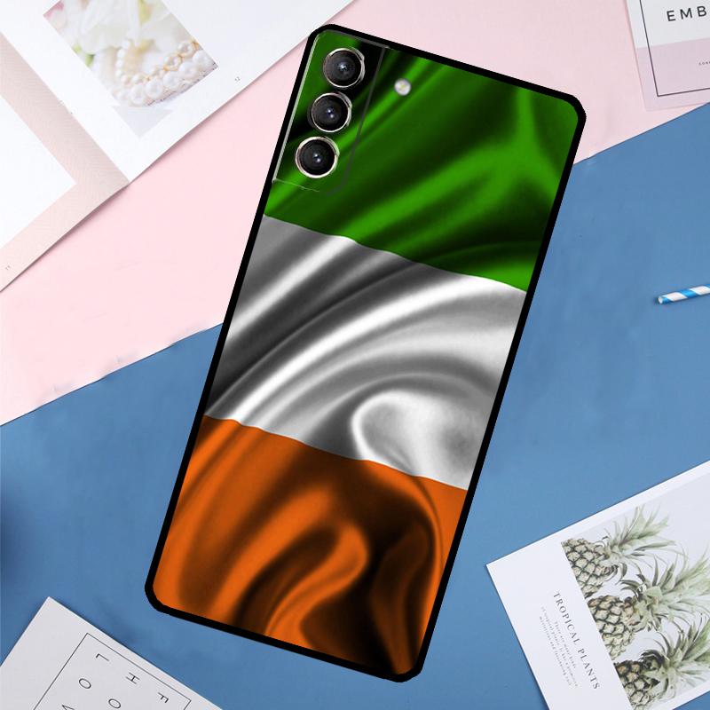 Irish Passport Ireland Flag Case For Samsung Galaxy S24 Ultra S20 S21 S22 S23 S25 Ultra S9 S10 Plus S25 FE Back Cover